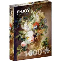 Enjoy Puzzle Puzzle Vase mit Blumen 1000 Teile