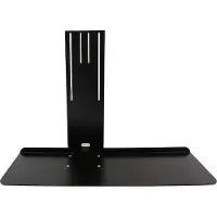 MonLines MTB001B Tastaturhalterung zur Monitor Befestigung, schwarz