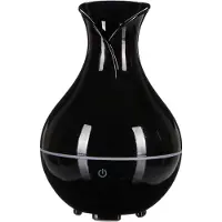 Sixtol Aroma difuzer Bloom černý lesk 200ml