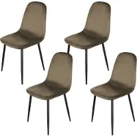 HTI 4er Set Stühle Atlanta Skandinavisches Design trifft modernen Komfort