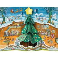 Sonstige Verlage Weihnachten bei Familie Maus Pop-up-Adventskalender