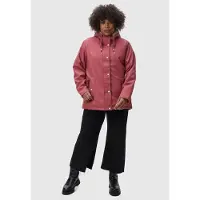 Ragwear Regenjacke "Marge" mit Kapuze warm gefütterter Damen Winter Regenmantel