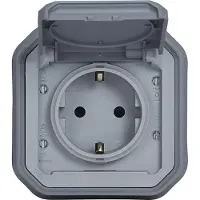 Legrand Plexo New Aufsatz für Feuchtraum-Steckdose