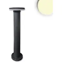 ISOLED LED Wegeleuchte Poller-3, 60cm, 12W, sandschwarz, warmweiß