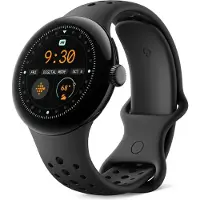 Google Pixel Watch 3 (45mm), Active Sport Band,Obsidian, Large.