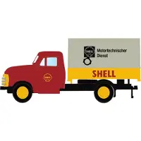 Minis By Lemke Opel Blitz Pritsche/Plane SHELL