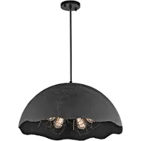 Elstead Lighting Elstead Fracture Hängeleuchte E27 5-fach Verwittertes Zink