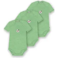 Normani 3er Set Baby Merino Body Kurzarm „Tauranga" - 9291