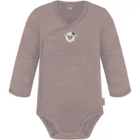 Normani Baby Merino Wickelbody Langarm "Kaitaia" - 9327