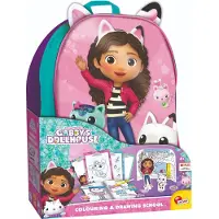 Lisciani Gabby'S Dollhouse Zainetto Coloring And Drawing School