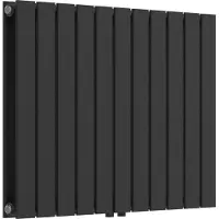 Neu.haus Flachheizkörper 'Nore' Schwarz 60x80cm Doppellagig 1097W