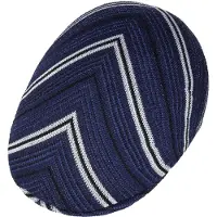 Kangol beret diagonal tripe