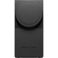 Native Union , Kabelloses Ladegerät 2-in-1 Rise Magnetisch Qi2, Schwarz