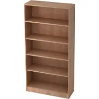 Hjh OFFICE PRO SIGNA B 6400 - Nussbaum Regal 100 cm 5 OH