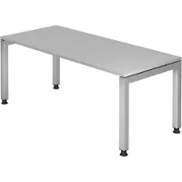 Hjh OFFICE PRO JAVA 19 S - Grau 180 x 80 höhenverstellbar