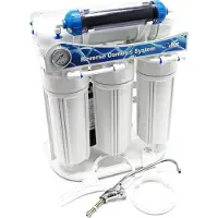 Wiltec Naturewater 5 stufige Umkehrosmose RO NW-RO400-B3LS3 – 1514 l/Tag 400 GPD – Osmose Entmineralisierung – Umkehrosmoseanlage Wasserfilter für Trinkwasser