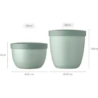 Mepal Ellipse Snackpots