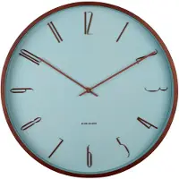 Karlsson - Wanduhr Scandia - Blau - Ø40cm