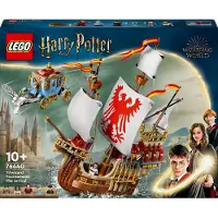 LEGO Harry Potter Trimagisches Turnier: Die Ankunft, magisches Abenteuer-Spielzeug mit Beauxbatons-Kutsche und Durmstrang-Schiff, Geschenk für Jungen, Mädchen und Fans 76440