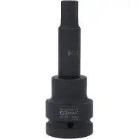 Ks Tools 1' Kraft-Bit-Stecknuss Innensechskant, lang, 17mm ( 450.0491 )