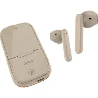Lexon Speakerbuds Kabellose Bluetooth Kopfhörer Braun