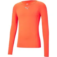 Puma Herren Liga Baselayer Tee LS T-Shirts, Neon Sun