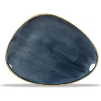 Churchill Livingstone Stonecast Blueberry Triangel Platte 26.5x20.5cm