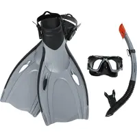Bestway Hydro-Pro BlackSea Snorkel & Fin Set L/XL