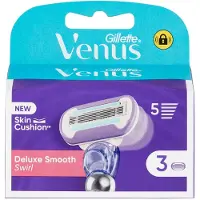 Gillette Venus Deluxe Smooth Swirl Rasierklingen 3 Ersatzrasierklingen