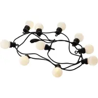 Sirius Lichterkette Lucas Erweiterung 10 LED frosted 3m schwarz