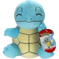 Jazwares Pokemon Plüschfigur (20cm) Pikachu Pichu Mampfaxo Kuscheltier Stofftier-Schiggy