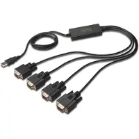 Digitus 4xrs232 Usb-a Auf Vga Adapter
