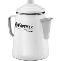 Petromax Tee- & Kaffee-Perkolator für 9 Tassen, weiß, ca. 1,3 Liter