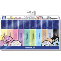 Staedtler Textsurfer Classic 364 Pastel & Vintage Hervorhebung Sortiert 10 Einheiten