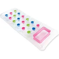 Intex Suntanner Mat transparente Luftmatratze 188 x 71 cm