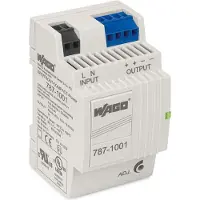 Wago 787-1001, 24 W, 85 - 264 V, 44 - 66 Hz, 0.6 A, Passiv, 10 ms
