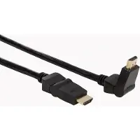 Velleman HDMI 2.0 Kabel 5 Meter schwarz mit drehbarem Stecker