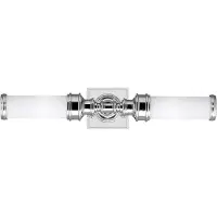 Elstead Lighting Elstead Payne LED Wandleuchte G9 2-fach Poliertes Chrom IP44