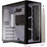 Lian Li PC-O11 Dynamic, Midi Tower, PC, Weiß, ATX, EATX, micro ATX, Aluminium, SECC, Gehärtetes Glas, 15,5 cm