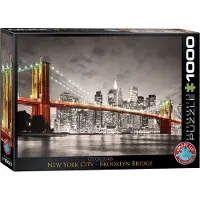 Eurographics New York City Brooklyn Bridge, 1000 Stück(e), Stadt