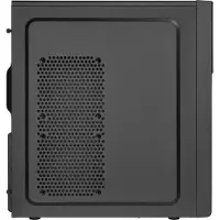Silverstone PS13, Mini Tower, PC, Schwarz, ATX, micro ATX, Kunststoff, Stahl, Heimbüro