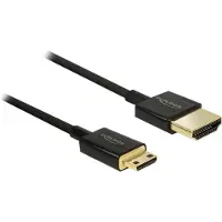 DeLOCK HDMI-A/HDMI Mini-C, HDMI-Kabel HDMI Typ A (Standard) HDMI Type C (Mini)