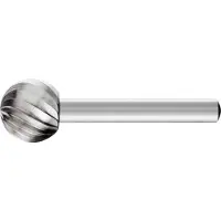 PFERD 22420816 Fræsestift HSS Kugle 16 mm Længde 54 mm Mål, Ø 16 mm Arbejdslængde 14 mm Skaftdiameter 6 mm 1 stk.