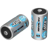 Ansmann 8500mAh maxE, 8500 mAh, Universal, Nickel–Metal Hydride (NiMH), 3,3 cm, 3,3 cm, 6,15 cm