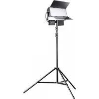 Walimex pro LED Sirius 160 Bi Color 65W - Set inkl. Stativ 2,6m