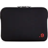 Be.Ez Étui de protection (Housse) LA robe en Néoprène pour MacBook 12"max (Noir/Rouge)
