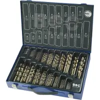 Bohrcraft Bohrer-Magazinbox DIN338RN HSS Co5 ø 1-10 mm 70-teilig