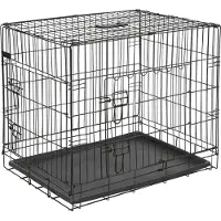 Kerbl Hundekäfig 76x54x64 cm Schwarz