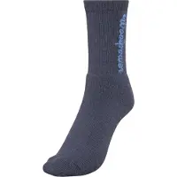 Woolpower Socken Socks Logo 400 Dark Navy-Schuhgröße 45 - 48