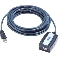 Aten 5 m USB 2.0 Verlängerungskabel (Daisy-Chaining bis zu 25 m), 60,2 mm, 40 mm, 24 mm, 194 g, 55 mm, 185 mm